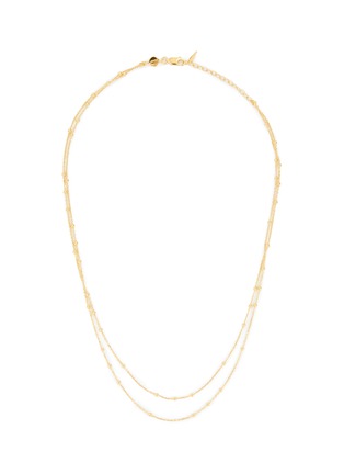 Main View - Click To Enlarge - MISSOMA - 18K Gold Double Chain Necklace