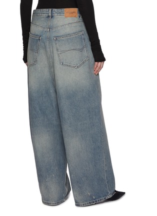 Back View - Click To Enlarge - BALENCIAGA - Low Crotch Baggy Jeans