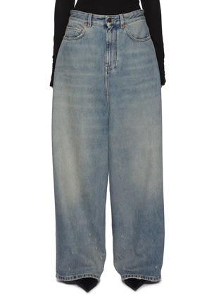 Main View - Click To Enlarge - BALENCIAGA - Low Crotch Baggy Jeans