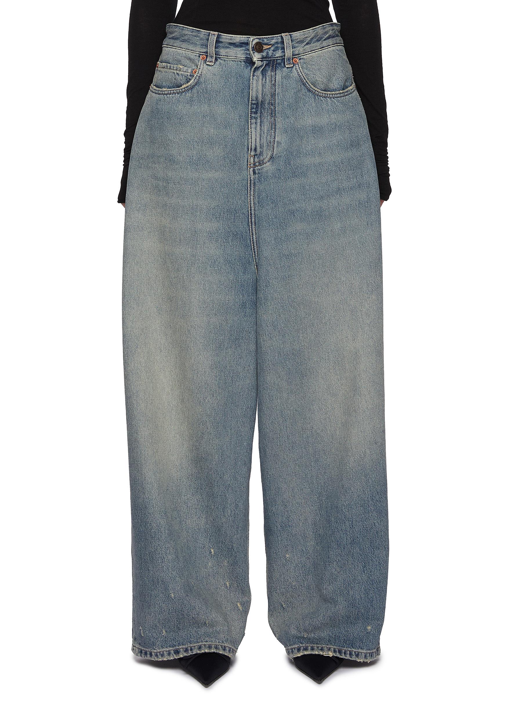 BALENCIAGA | Low Crotch Baggy Jeans | Women | Lane Crawford