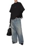 Figure View - Click To Enlarge - BALENCIAGA - Low Crotch Baggy Jeans