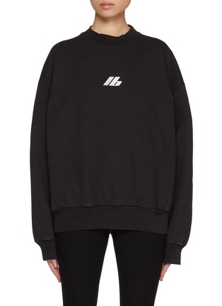 Main View - Click To Enlarge - BALENCIAGA - Printed Logo Sweatshirt