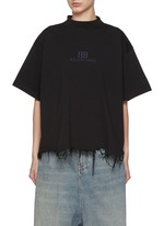 BALENCIAGA | BB Classic Balenciaga Cropped T-shirt | Women | Lane 