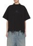 Main View - Click To Enlarge - BALENCIAGA - BB Classic Balenciaga Cropped T-shirt