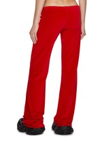 BALENCIAGA | Drawstring Velvet Cotton Track Pants | Women