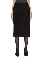 【関税＆送料込み】Balenciaga Tweed Midi Skirt BALENCIAGA - Tweed midi skirt | Leam Roma - Luxury Shopping