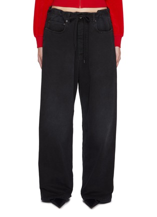 Main View - Click To Enlarge - BALENCIAGA - Baggy Dark Wash Jeans