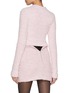 Back View - Click To Enlarge - BALENCIAGA - Cropped Tweed Bouclé Jacket