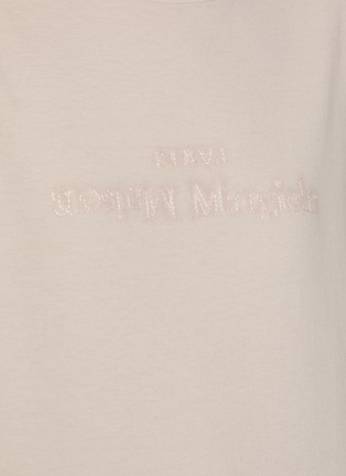  - MAISON MARGIELA - Reverse Logo Cotton T-Shirt