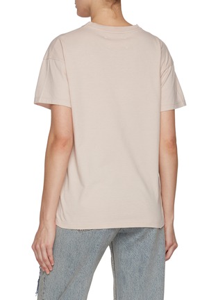 Back View - Click To Enlarge - MAISON MARGIELA - Reverse Logo Cotton T-Shirt