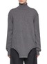 Main View - Click To Enlarge - MAISON MARGIELA - Turtleneck Wool Cashmere Body Sweater