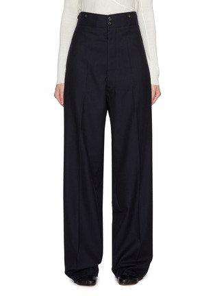 Main View - Click To Enlarge - MAISON MARGIELA - Barathea Tailored Wool pants