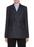 Main View - Click To Enlarge - MAISON MARGIELA - Barathea Striped Wool Blazer