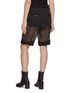 Back View - Click To Enlarge - MAISON MARGIELA - Sheer Layered Skirt Shorts
