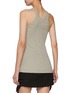 Back View - Click To Enlarge - RICK OWENS DRKSHDW - Ziggy Banana Cotton Tank Top