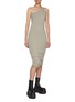 Figure View - Click To Enlarge - RICK OWENS DRKSHDW - Ziggy Banana Cotton Tank Top