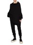 Figure View - Click To Enlarge - RICK OWENS DRKSHDW - Shroud Slouchy Cotton Sweater