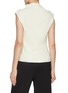 Back View - Click To Enlarge - ARMARIUM - Mock Neck Sleeveless Top