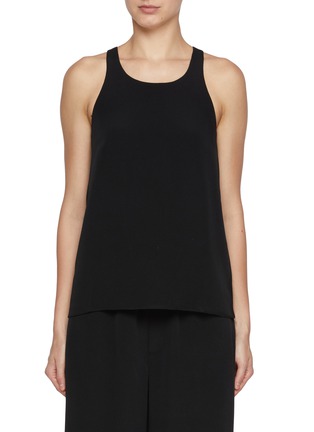 Main View - Click To Enlarge - ARMARIUM - Malia Essentials Silk Tank Top