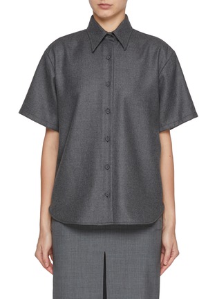 Main View - Click To Enlarge - ARMARIUM - Nevio Virgin Wool Shirt