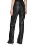 Back View - Click To Enlarge - ARMARIUM - Tito Straight Leg Leather Pants