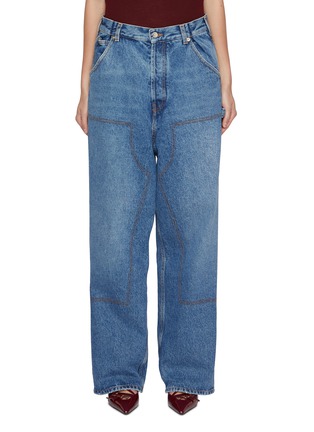 Main View - Click To Enlarge - ARMARIUM - Rava Wide Leg Denim Jeans