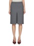 Main View - Click To Enlarge - ARMARIUM - Daria Slit Wool Skirt