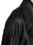  - ARMARIUM - Emma Wrap Leather Trench Coat