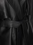  - ARMARIUM - Emma Wrap Leather Trench Coat