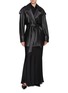 Figure View - Click To Enlarge - ARMARIUM - Emma Wrap Leather Trench Coat