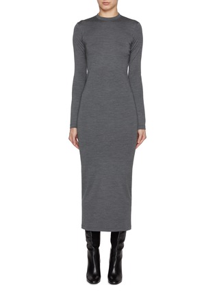 Main View - Click To Enlarge - ARMARIUM - Matilde Wool Midi Dress