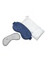 Main View - Click To Enlarge - RE.VITYL - Sleep Magic Silk Mask — Midnight Blue