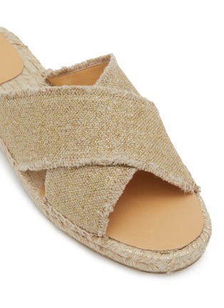 Detail View - Click To Enlarge - CASTAÑER - Palmera Crisscross Espadrille Sandals