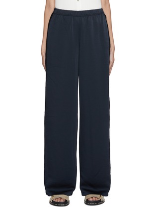 Main View - Click To Enlarge - VINCE - Side Stripe Wide Leg Trousers