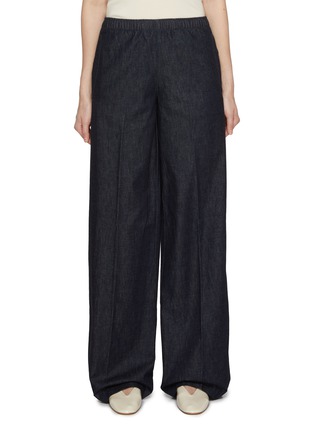 Main View - Click To Enlarge - VINCE - Elastic Waist Wide Leg Pants