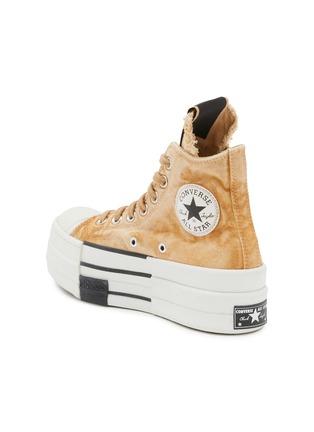 X Converse DBL DRKSTAR Overdyed High Top Sneakers