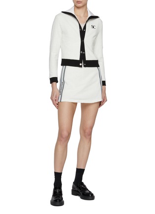 Figure View - Click To Enlarge - SOUTHCAPE - Terry Button Up Jacket