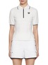Main View - Click To Enlarge - SOUTHCAPE - Half-zip Polo Shirt