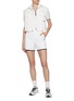 Figure View - Click To Enlarge - SOUTHCAPE - Contrast Trim Flap Pocket Shorts