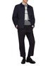 Figure View - Click To Enlarge - THOM BROWNE - Quilted Jacket