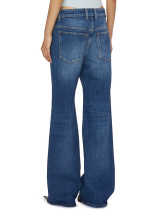 Back View - Click To Enlarge - PACO RABANNE - Metal Detail Cotton Jeans