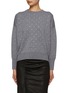 Main View - Click To Enlarge - PACO RABANNE - Crystal Embellished Wool Sweather