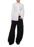 Figure View - Click To Enlarge - PACO RABANNE - Lace Embroidered Anglaise Shirt