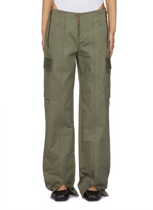 Main View - Click To Enlarge - PACO RABANNE - Wide Leg Cargo Pants