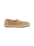Main View - Click To Enlarge - BRUNELLO CUCINELLI - Washed Suede Espadrilles Loafers