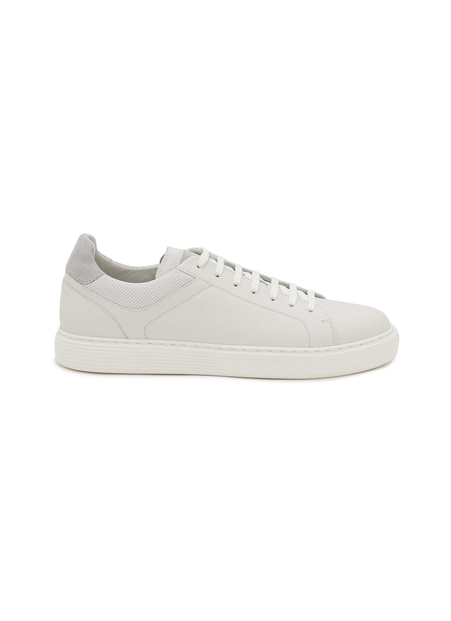 BRUNELLO CUCINELLI☆美品☆ Brunello Cucinelli Shiny Knit Sneakers MZ35G2490-C074 GRIGIO