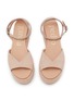 Detail View - Click To Enlarge - PEDRO GARCIA  - Nereida 70 Flatform Sandals