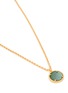 Detail View - Click To Enlarge - EMANUELE BICOCCHI - 24K Gold Plated Sterling Silver Malachite Amulet Pendant Necklace