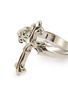 Detail View - Click To Enlarge - EMANUELE BICOCCHI - Sterling Silver Avelli Cross Ring