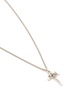 Detail View - Click To Enlarge - EMANUELE BICOCCHI - Small Sterling Silver Crest Cross Necklace